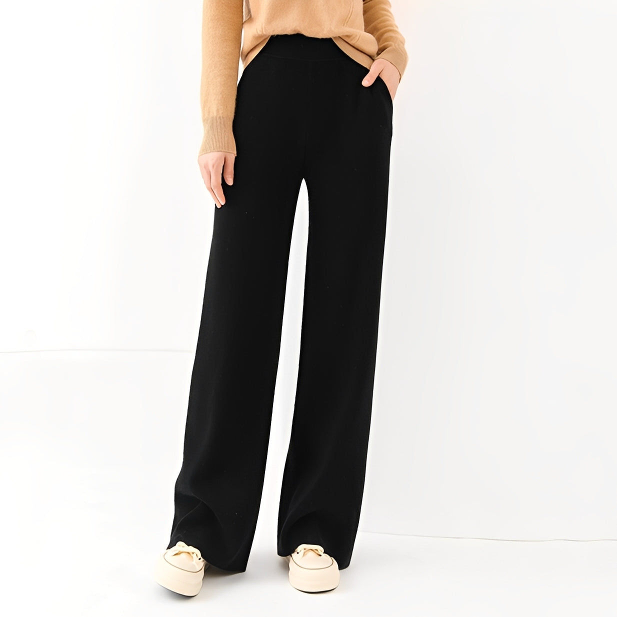 Jamie - Trendige High-Waist-Hosen