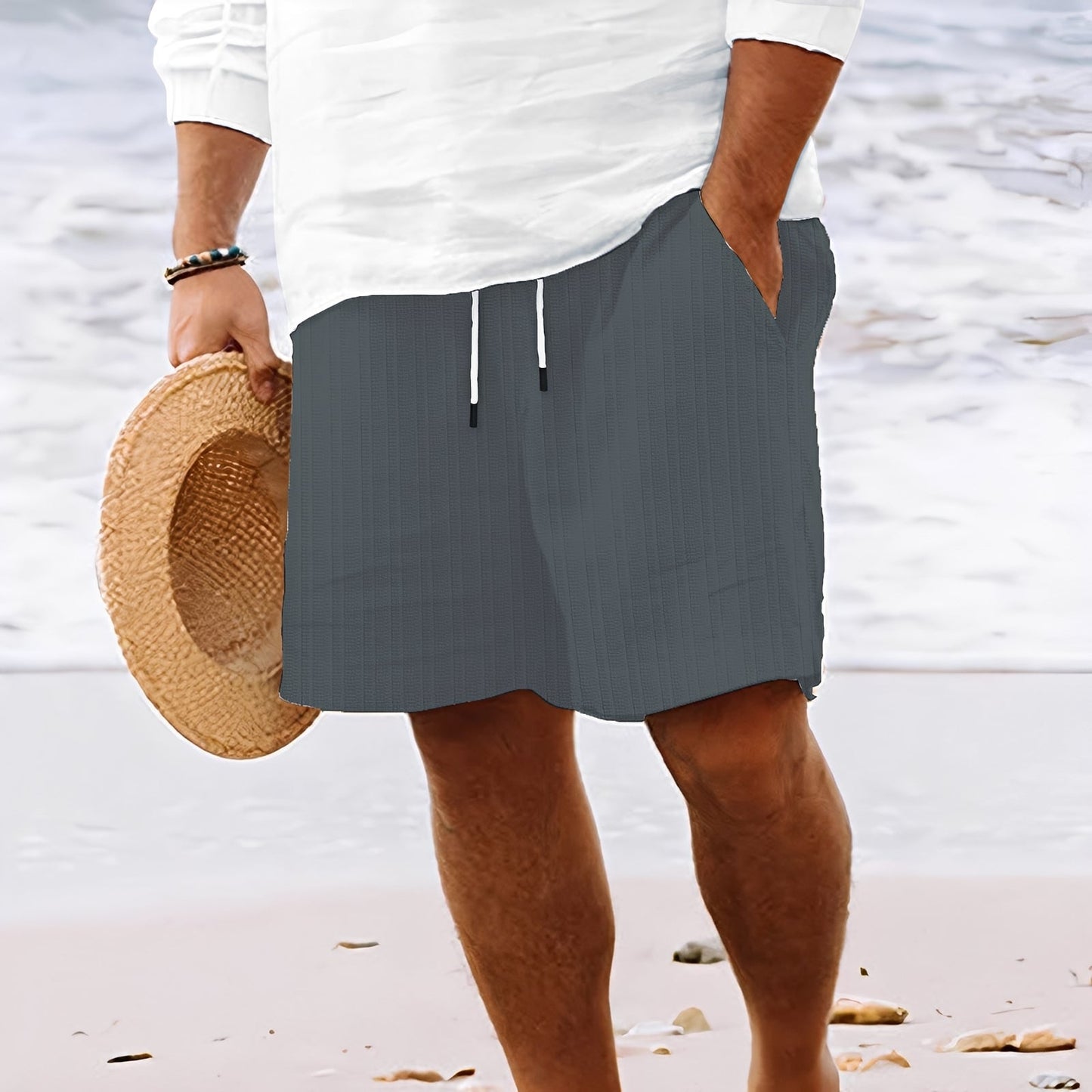 Edward - Bequeme, leichte Herrenshorts