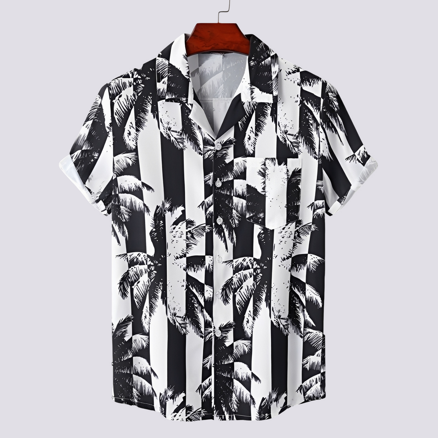Ronan - Stilvolles Herrenhemd im Hawaii-Design