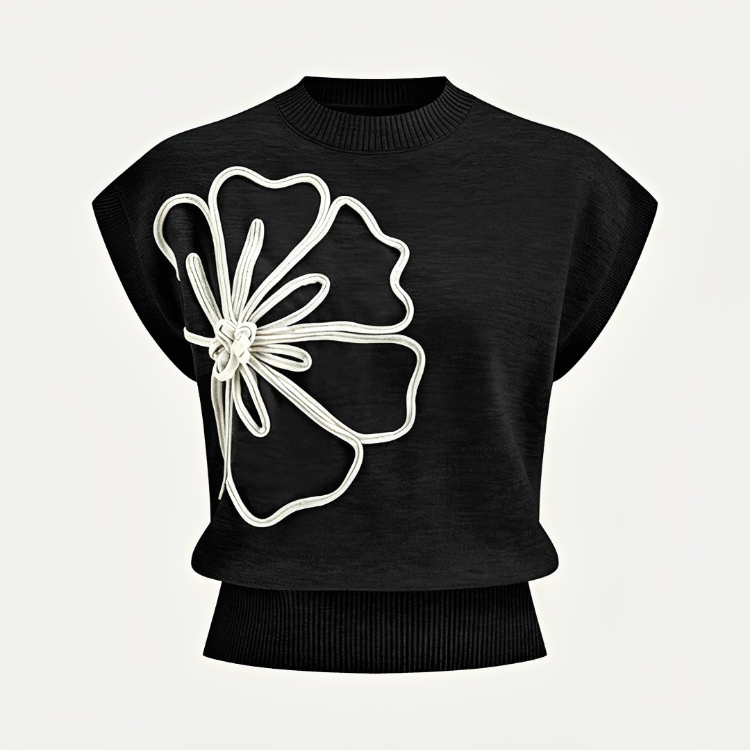 Jocelyn - Lockerer Blumen-Top