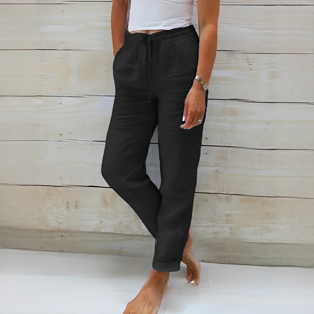 Elinna - Modische Damen-Sommerhose