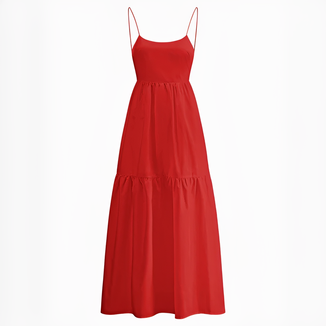 Melou - Stilvolles und elegantes langes Kleid