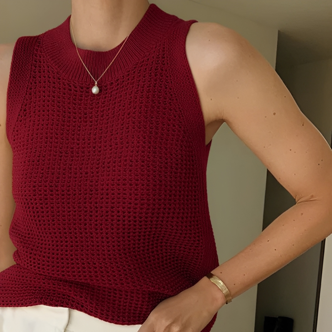 Carmilla - Elegante ärmellose Tops
