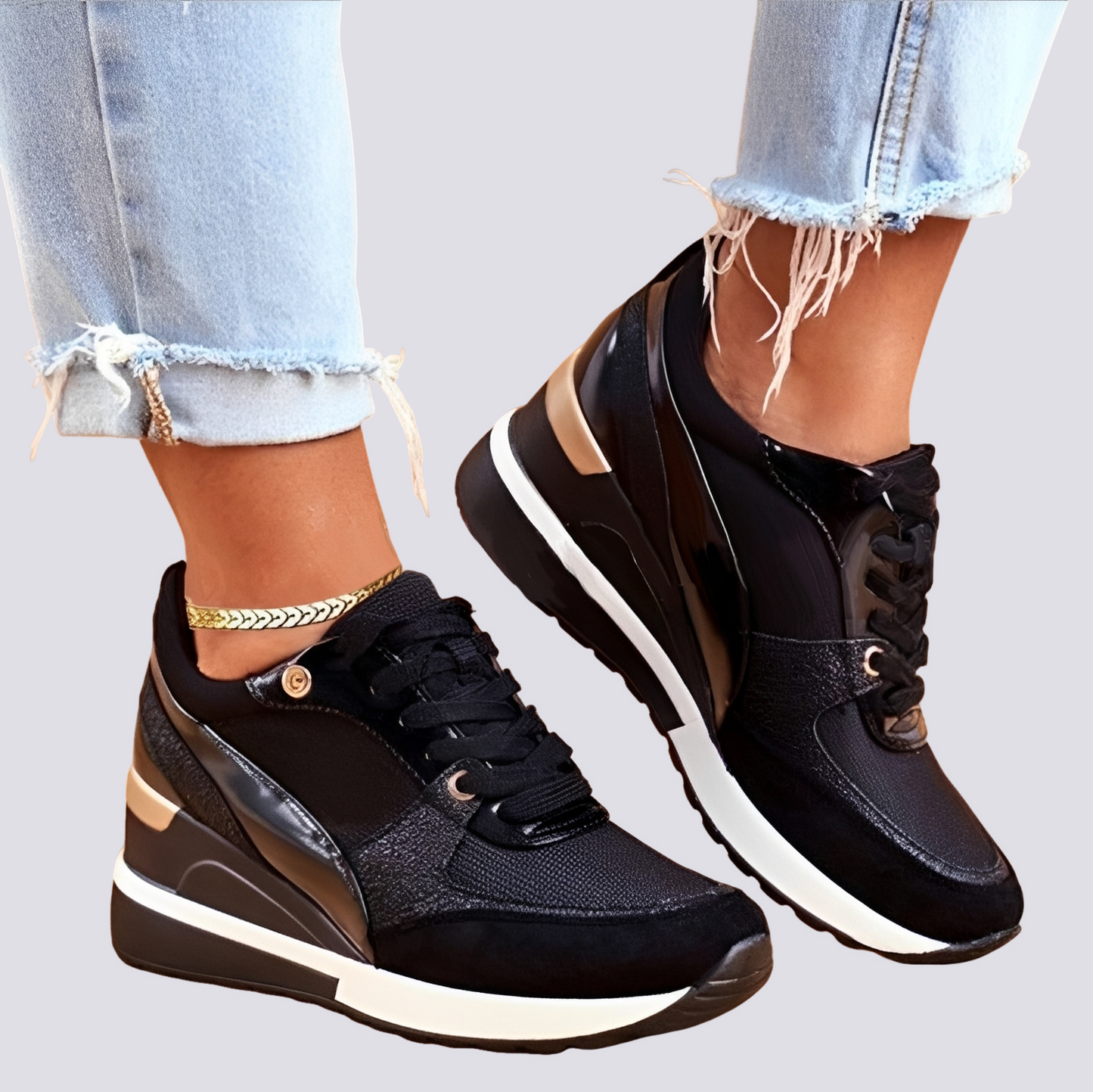 Demi - Modische Plateau-Sneaker