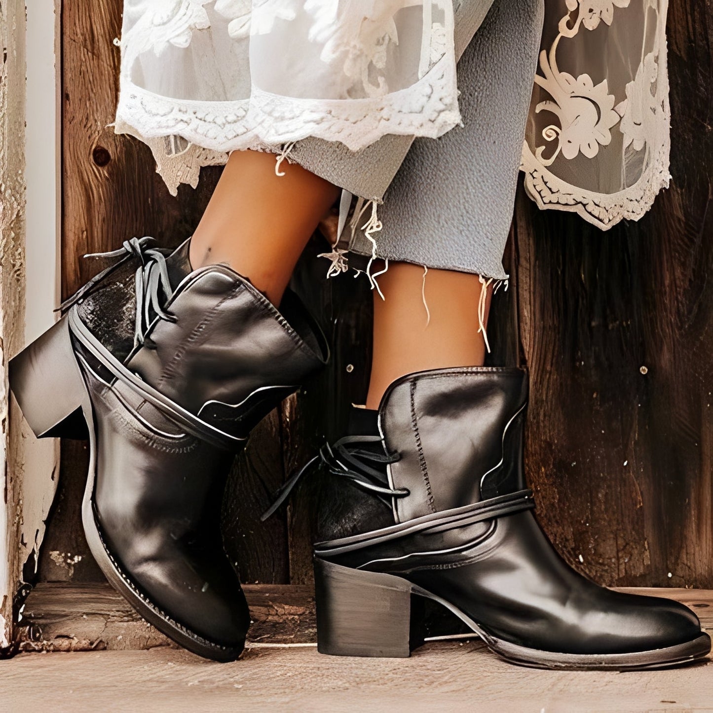 Jesse - Modische Damenstiefel mit hohen Absätzen