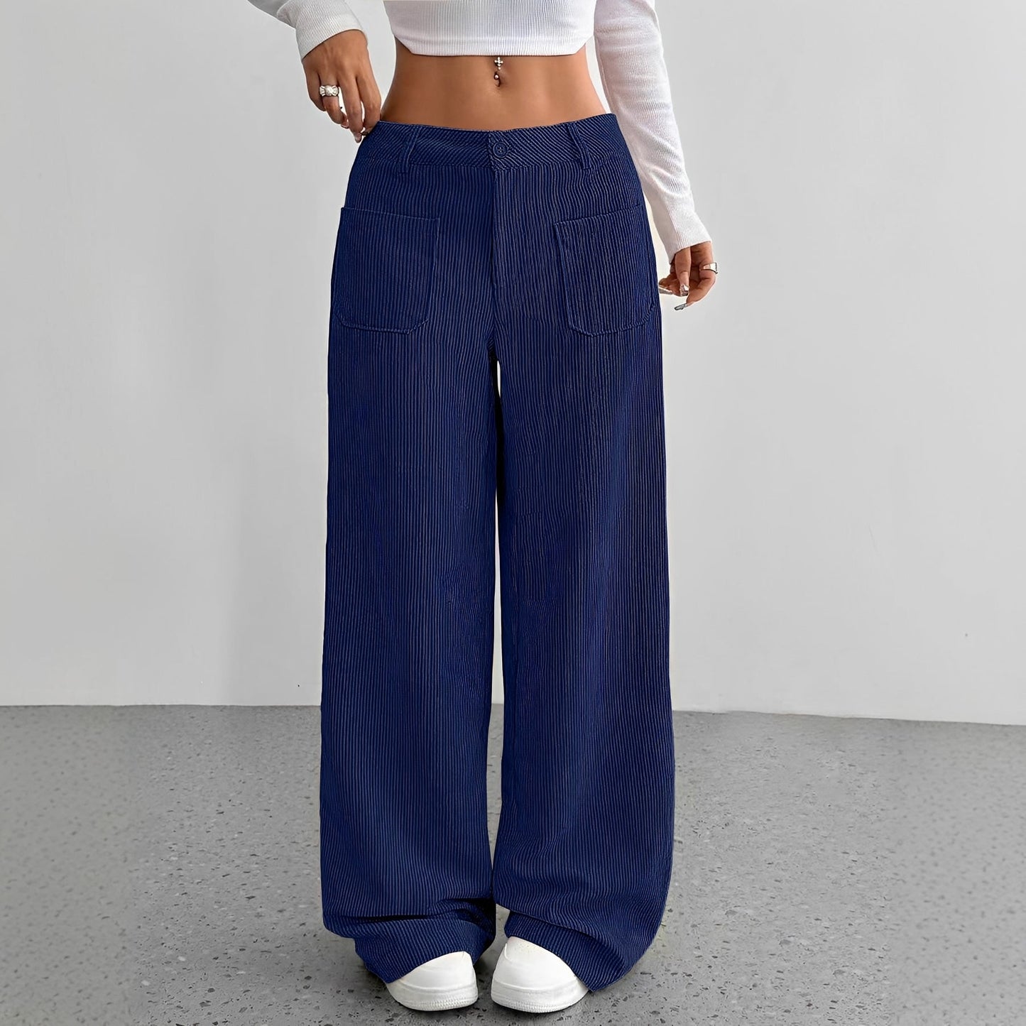 Isabelle - Cordhosen mit hoher Taille