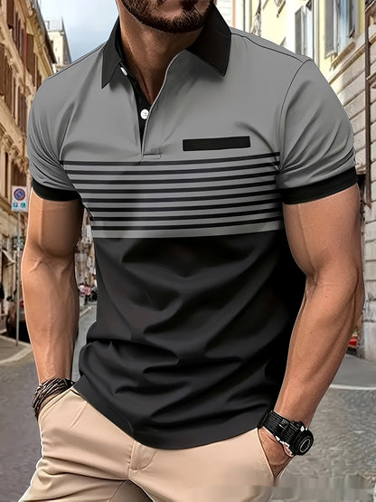 Thomas - Elegantes, körpernah geschnittenes Herren-Poloshirt