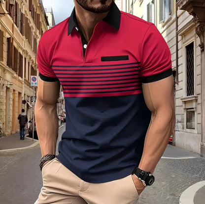 Thomas - Elegantes, körpernah geschnittenes Herren-Poloshirt