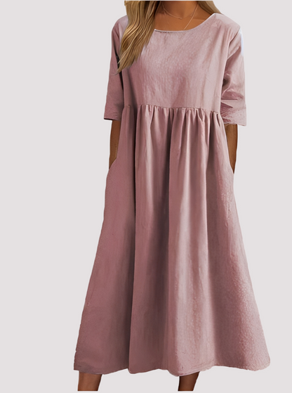 Julie - Damenkleid für den Alltag mit Taschen
