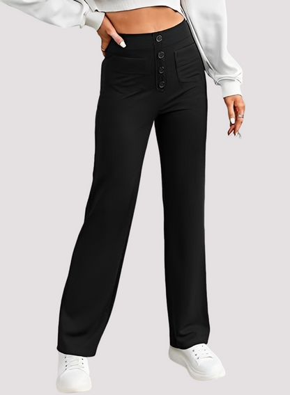 Tianna - Stilvolle Hose mit hohem Bund