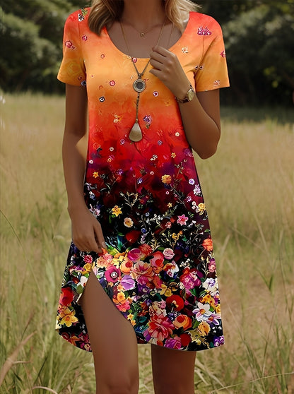 Lyssa - Damenkleid mit stilvollem Print