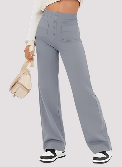 Tianna - Stilvolle Hose mit hohem Bund