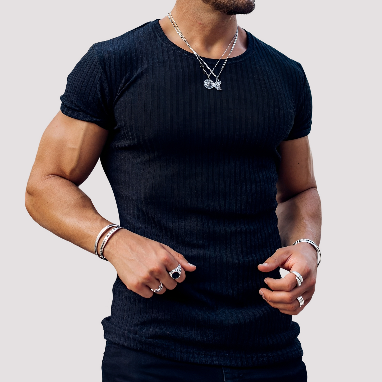 Jack - Stretchige Slim-Fit-T-Shirts