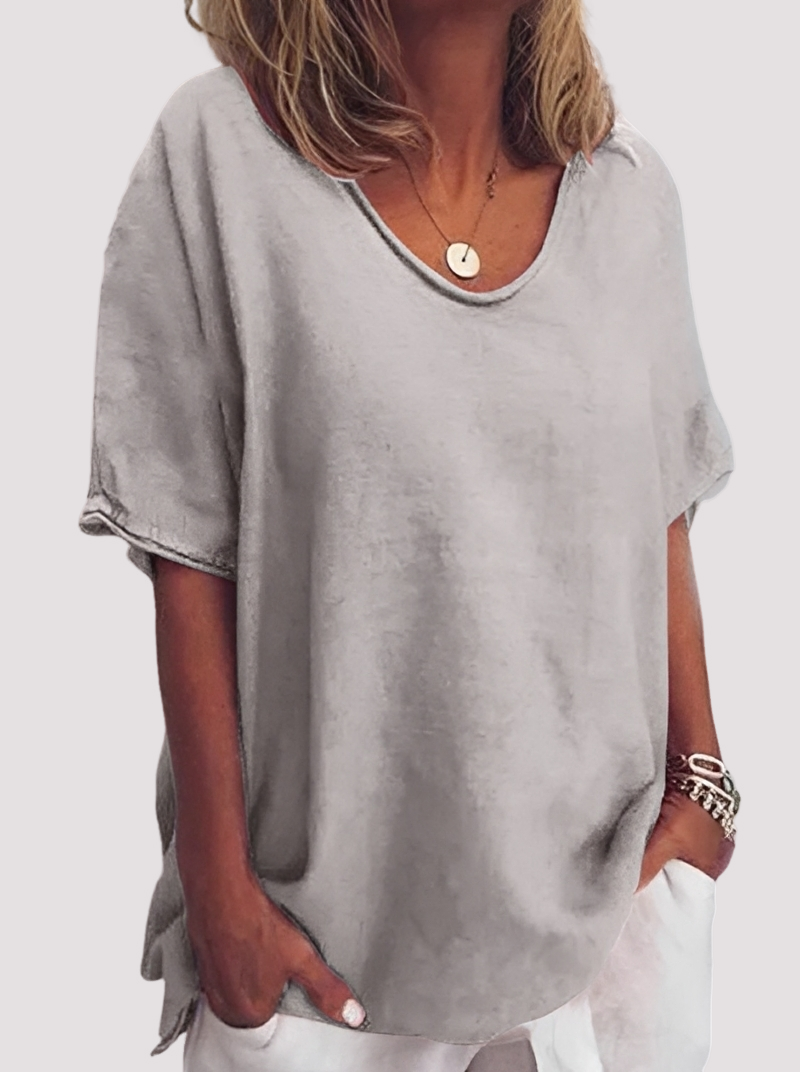 Joanne - Locker geschnittene Damenbluse