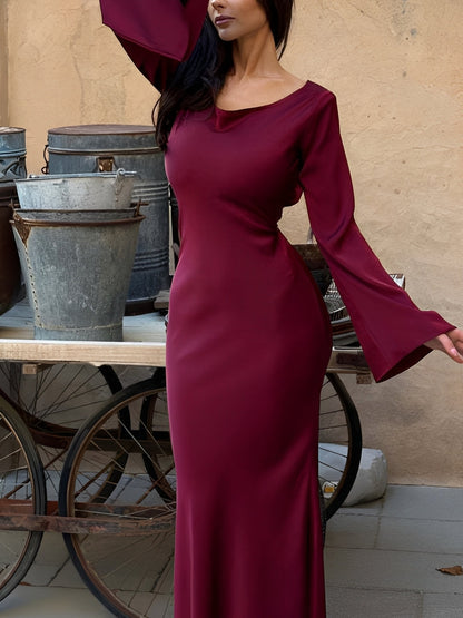 Josie - Bequemes Kleid mit langen Ärmeln