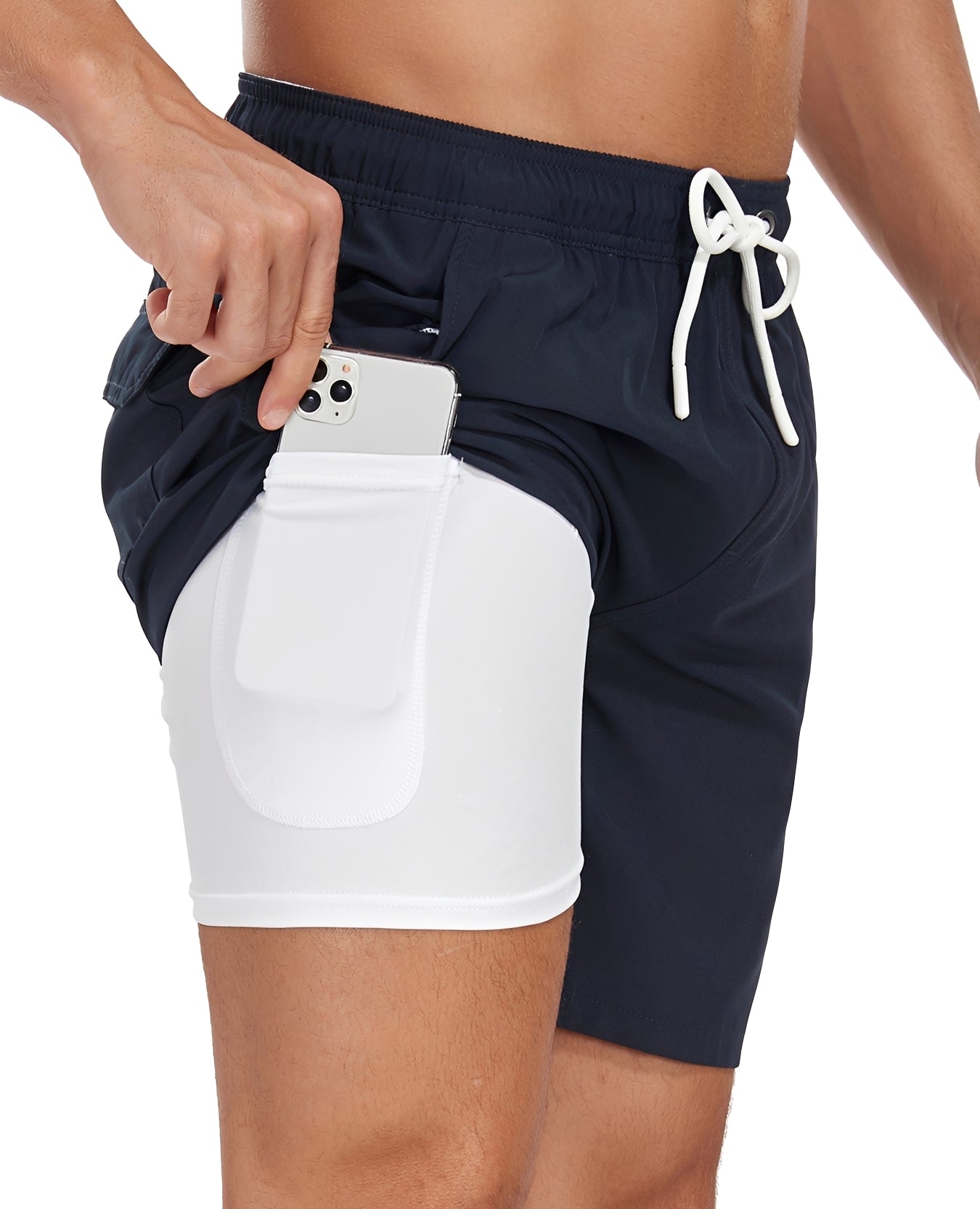 Adam – Herren Badeshorts – Schnelltrocknende Strandbekleidung