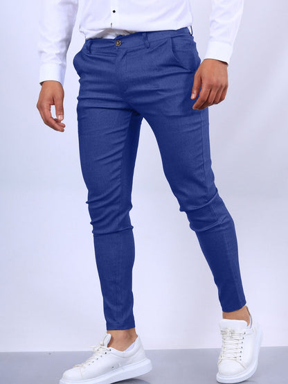 Ryan - Herren schmal geschnittene Hose im entspannten Stil