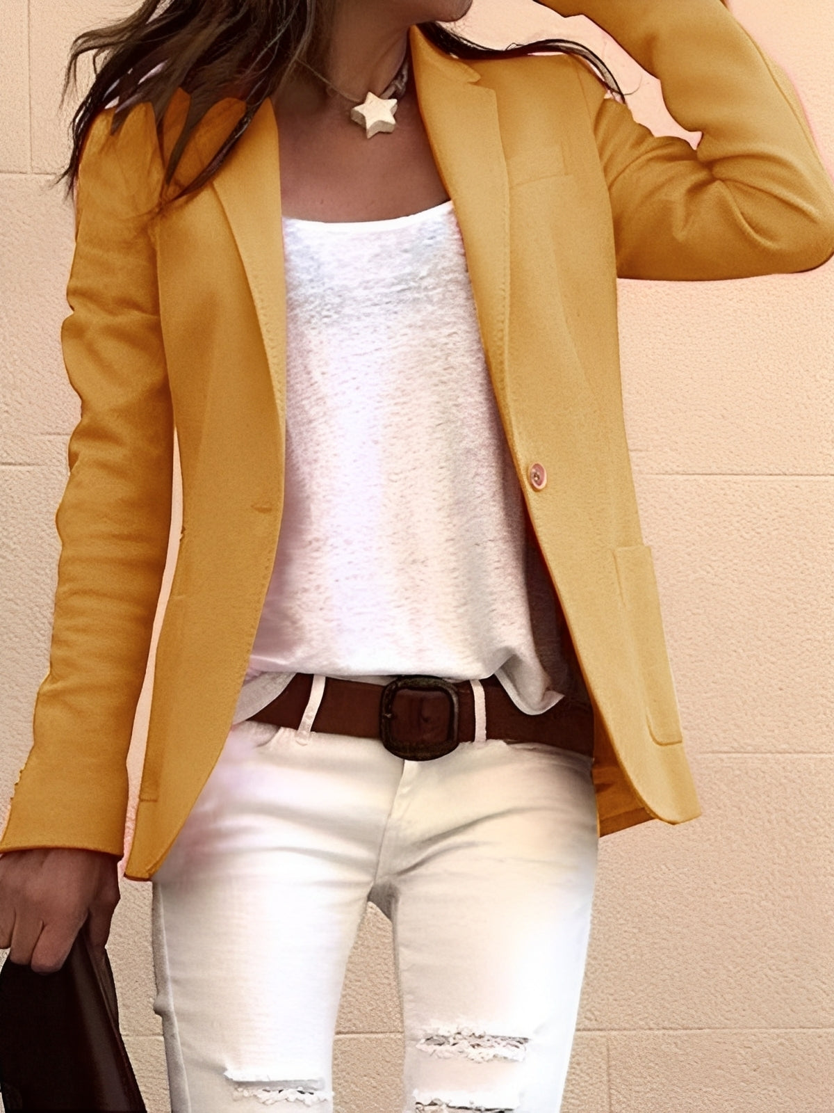 Leonie - Lässiger und eleganter Slim-Fit-Blazer für Damen