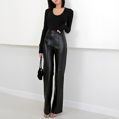 Naomi - Trendige Hosen mit hohem Bund