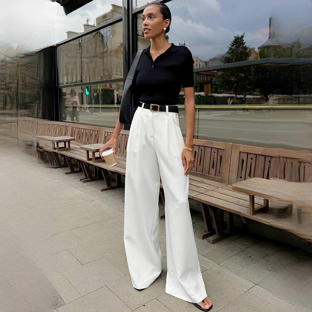 Blaine - Stilvolle Hosen mit weitem Bein