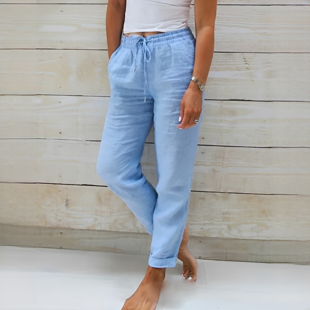 Elinna - Modische Damen-Sommerhose