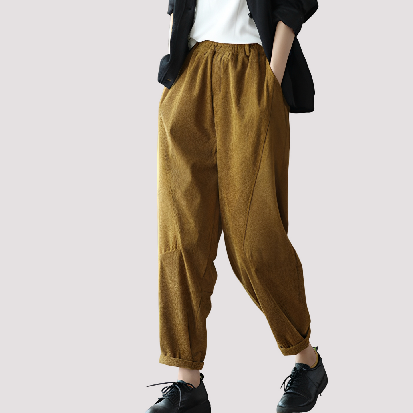 Stella - Komfortable Harems-Hose mit elastischem Bund für Damen