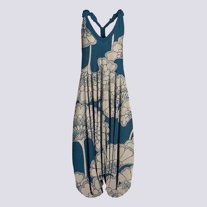 Jennifer - Komfortabler ärmelloser Jumpsuit