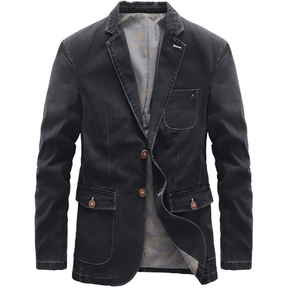 Nichols - Jacke im leichten Denim-Look