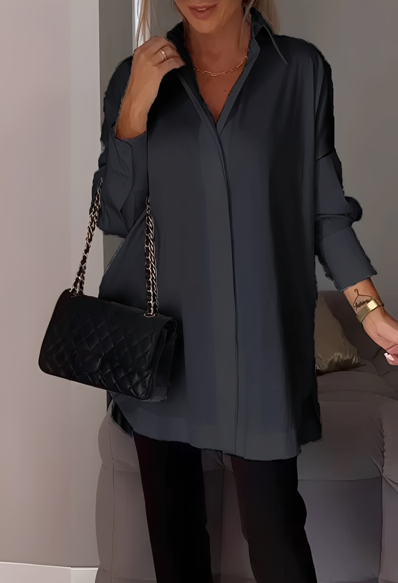 Lauren - Elegantes Langarmhemd