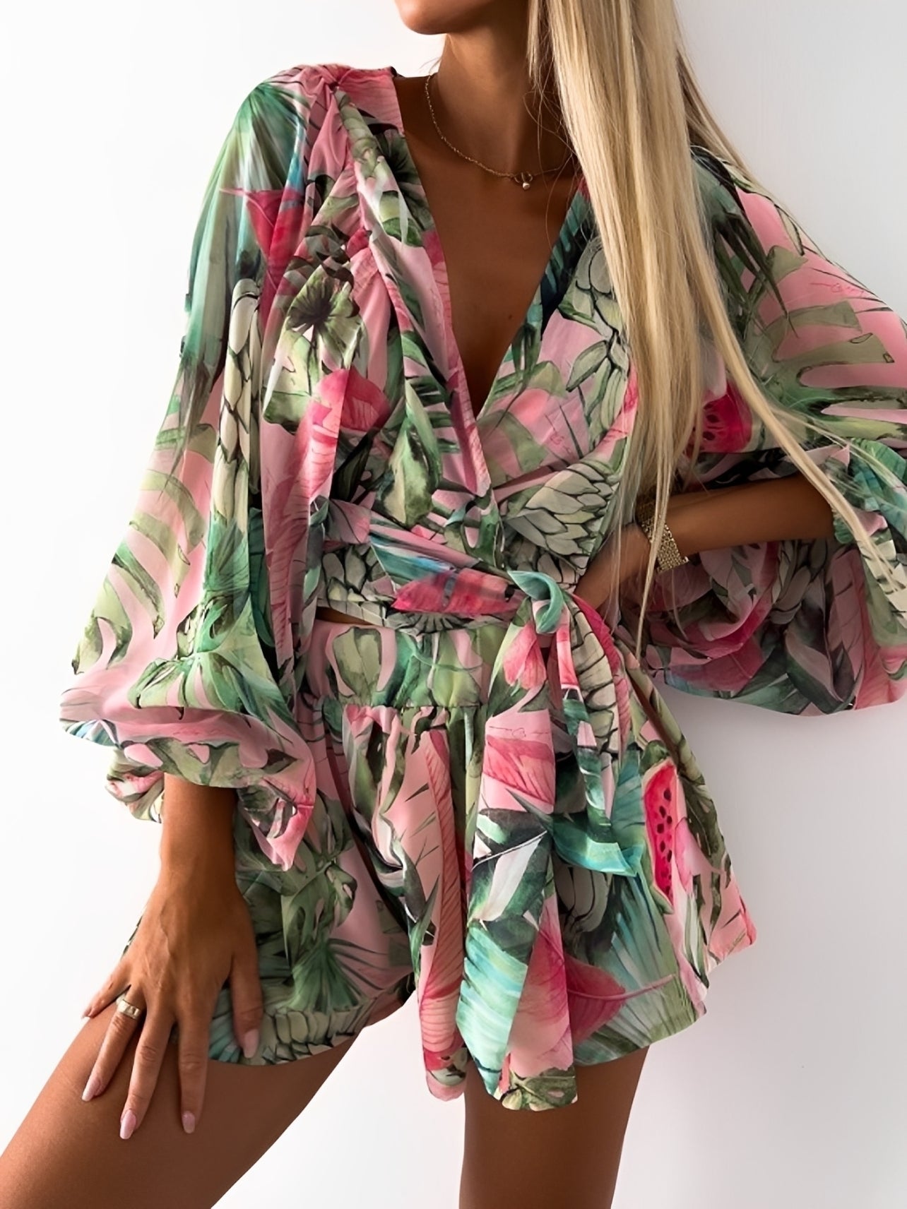 Marianne - Eleganter Overall mit langen Ärmeln