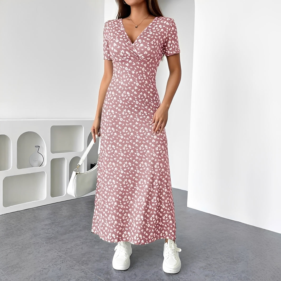 Reggie - Stilvolles Maxikleid mit floralen Mustern