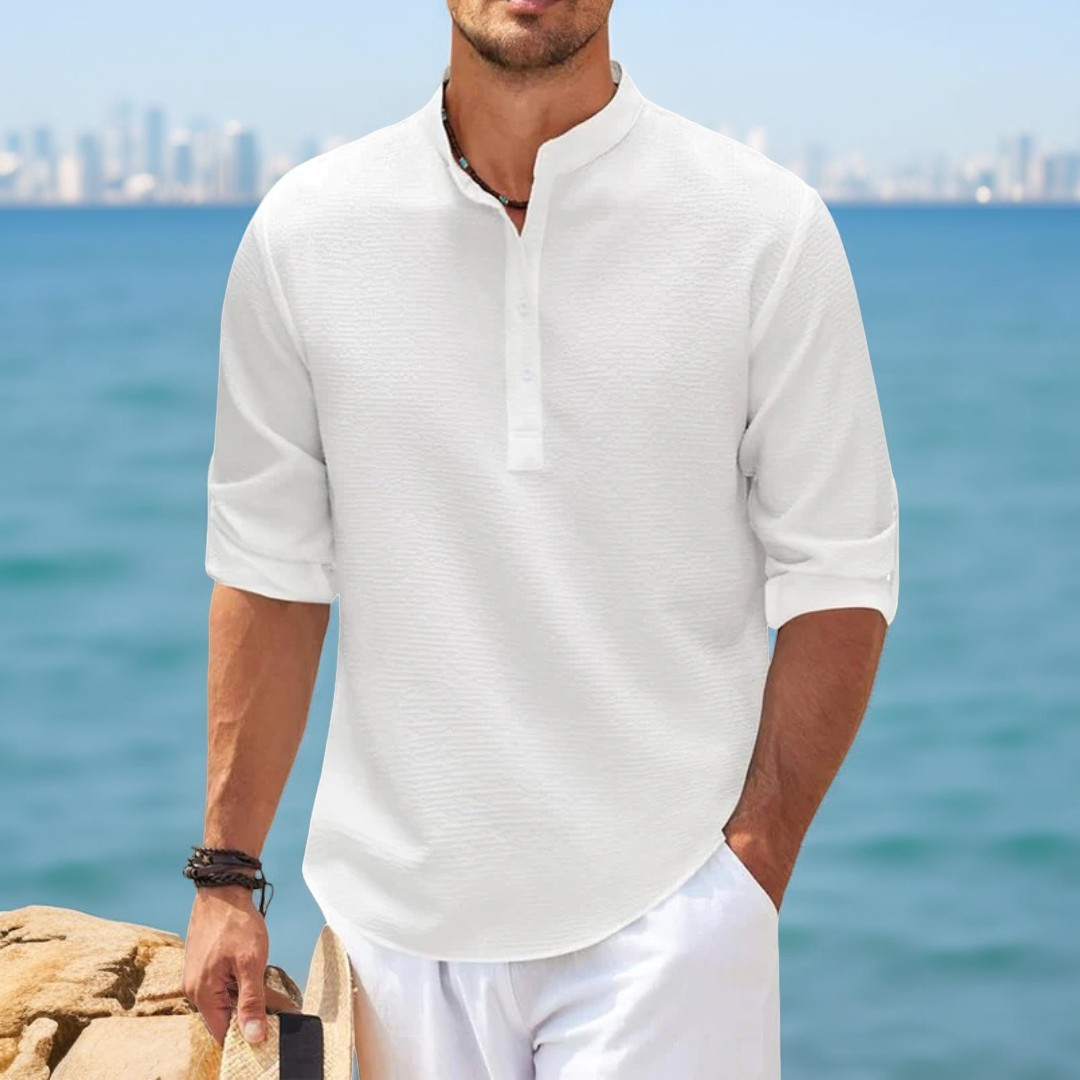 Recmar - Elegantes Herren-Sommerhemd