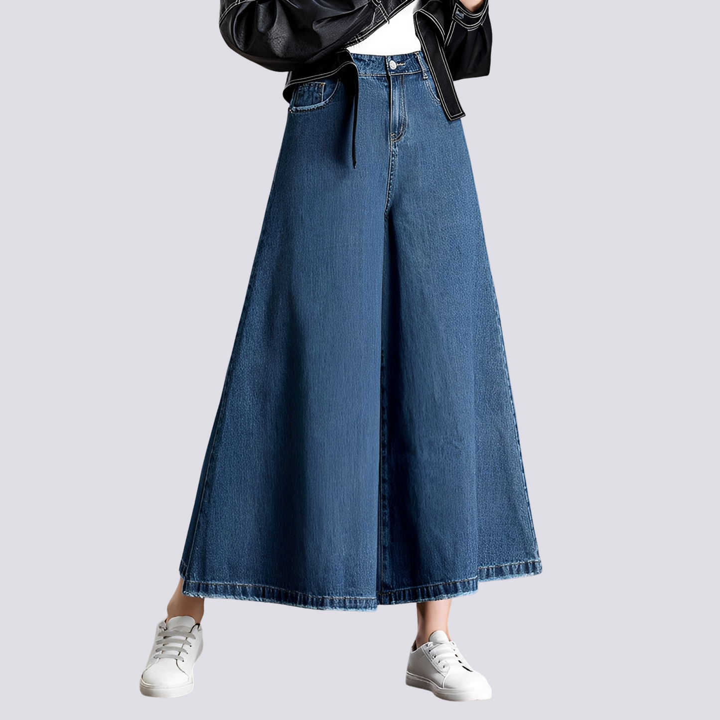 Cassie - Schicke Damenjeans mit weitem Bein