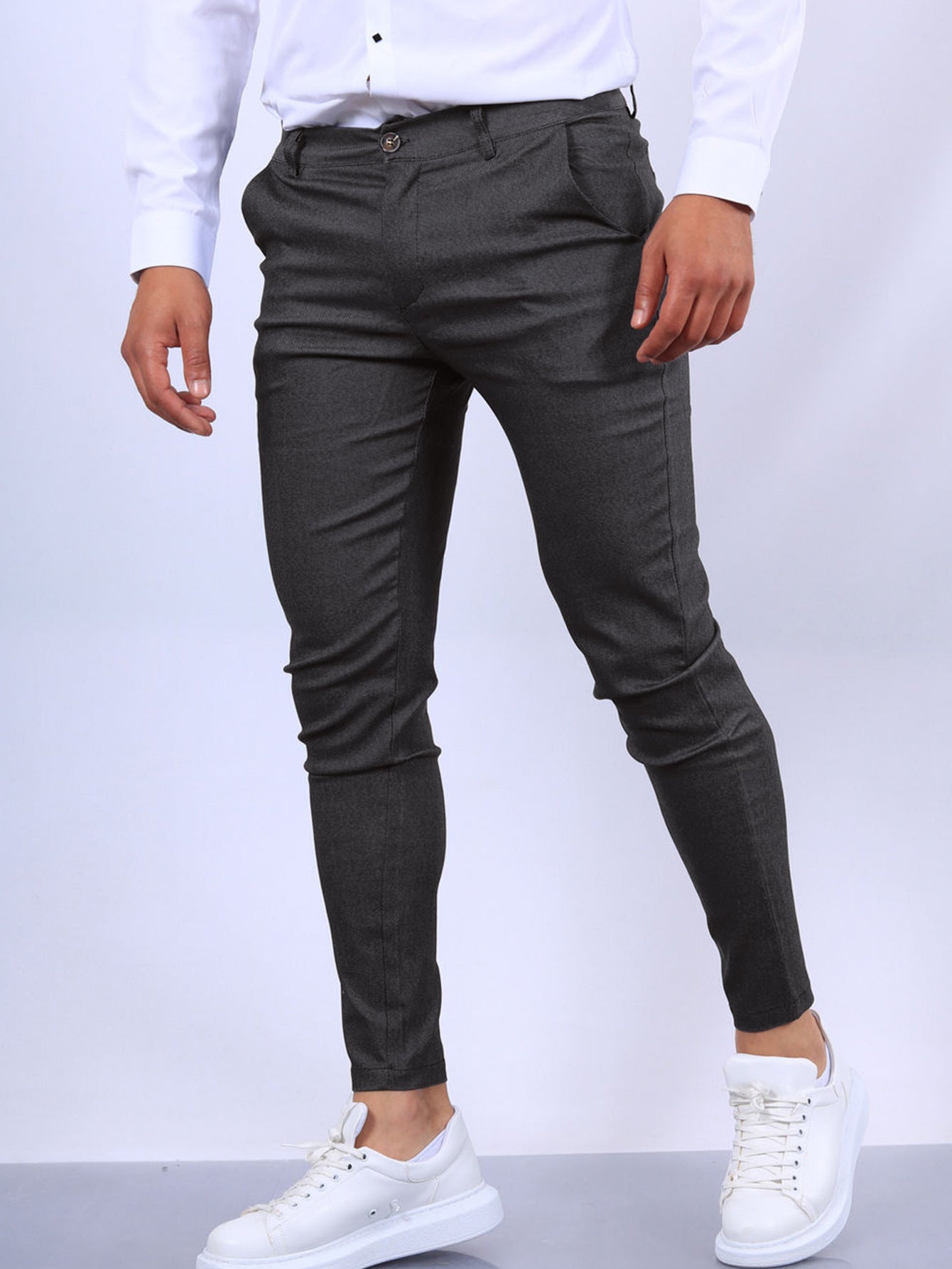 Ryan - Herren schmal geschnittene Hose im entspannten Stil