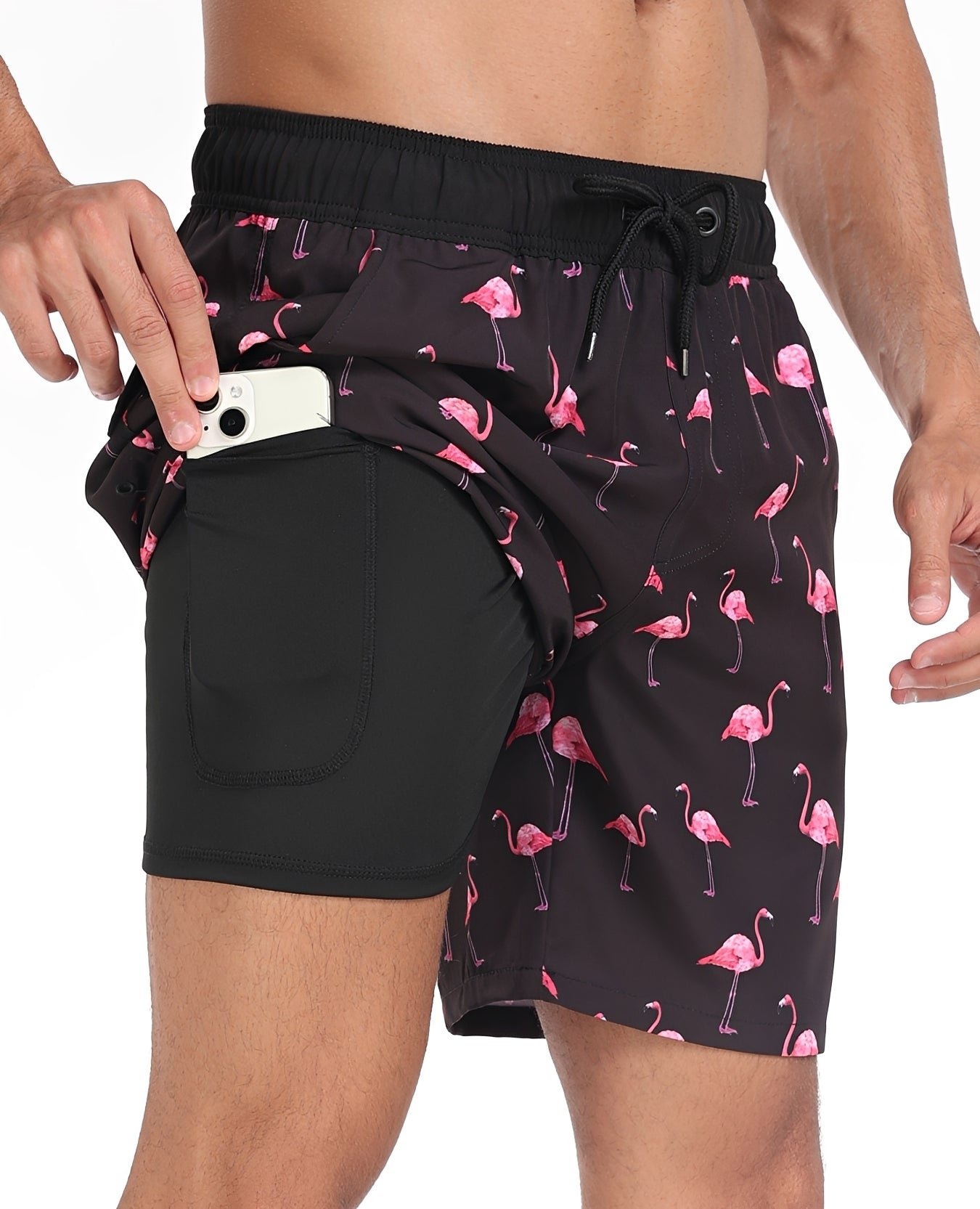 Adam – Herren Badeshorts – Schnelltrocknende Strandbekleidung