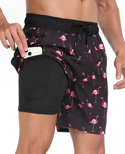 Adam – Herren Badeshorts – Schnelltrocknende Strandbekleidung