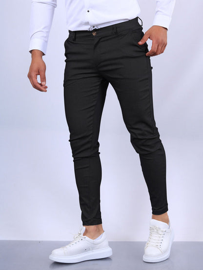 Ryan - Herren schmal geschnittene Hose im entspannten Stil