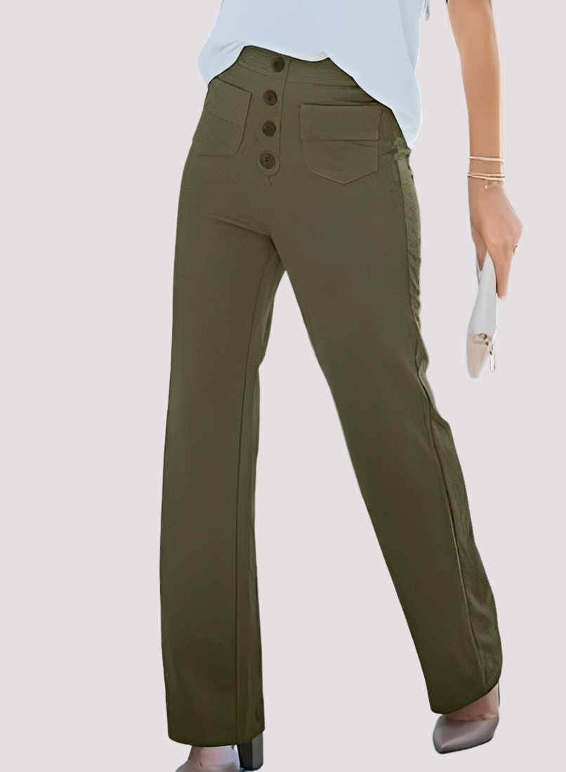 Tianna - Stilvolle Hose mit hohem Bund