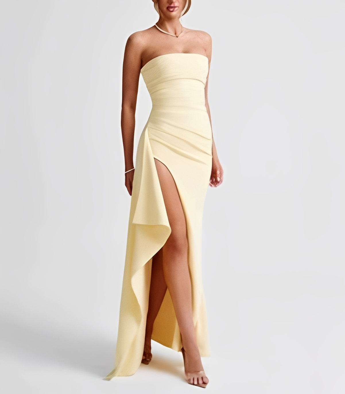 Danelle - Chic Maxikleid mit Schlitz