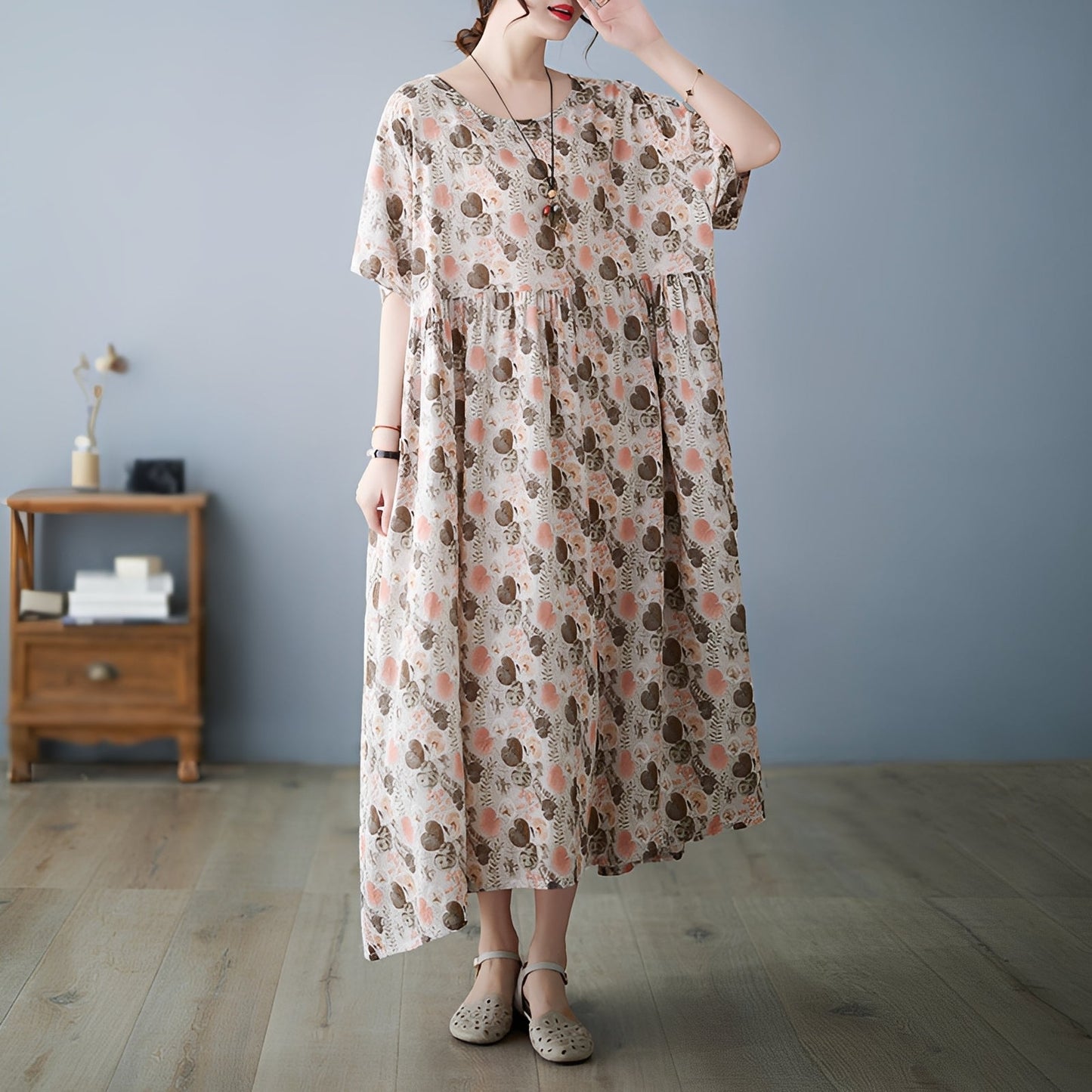 Bonnie - Trendiges, locker geschnittenes Damenkleid