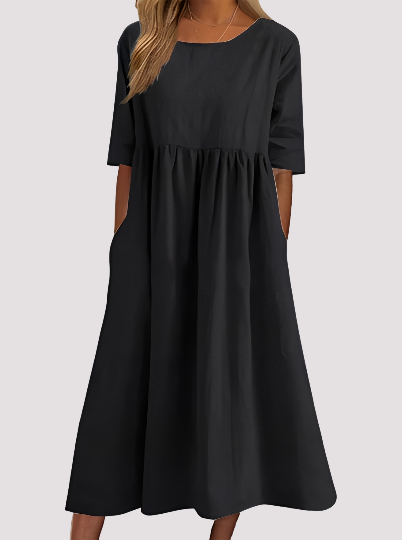 Julie - Damenkleid für den Alltag mit Taschen
