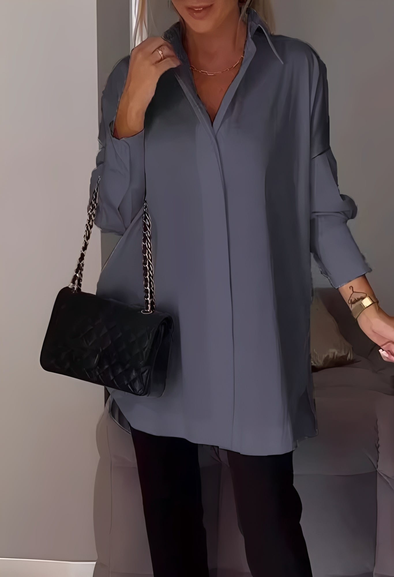 Lauren - Elegantes Langarmhemd