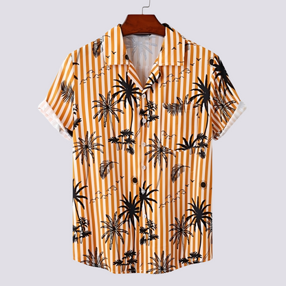 Ronan - Stilvolles Herrenhemd im Hawaii-Design