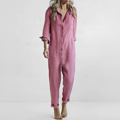 Novaria - Damen-Sommeroverall mit langen Ärmeln