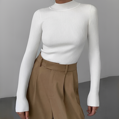Jasmine - Bequemes Langarm-Top