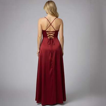 Glenda - Edles, fließendes Damenkleid