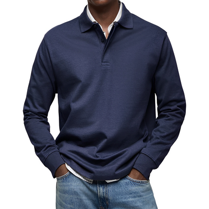 Argus - Langarm-Polo für Herren