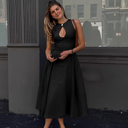 Chelou - Maxikleid mit Falten