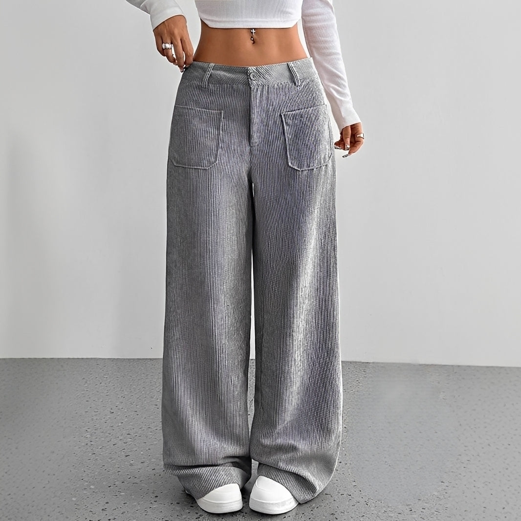 Isabelle - Cordhosen mit hoher Taille