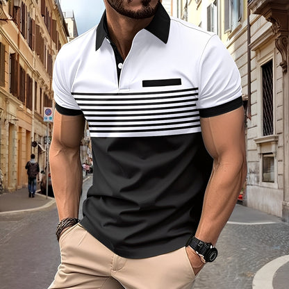 Thomas - Elegantes, körpernah geschnittenes Herren-Poloshirt